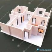 2BHK Flat Model