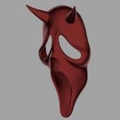 Scream Face Mask