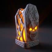 Halloween Tomb Lamp