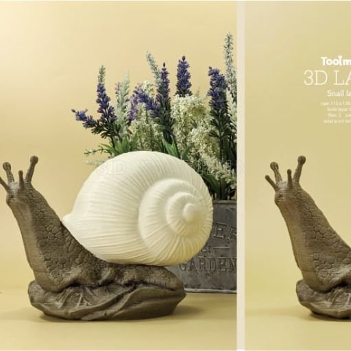 Snail lamp